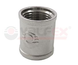 Муфта соединительная 1/2 никель VALFEX ВР-ВР 1/2" VF.170.N.012