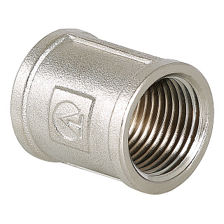Муфта 1 1/2 никель VALTEC 