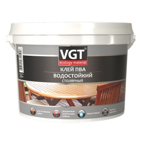 Клей ПВА водостойкий 2,5кг ВГТ (1уп-4шт)