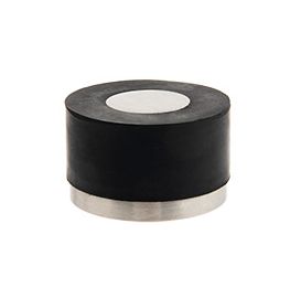 Ограничитель дверной Apecs DS-0008-INOX (В2В) (1уп-10шт) черный