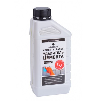 Удалитель цемента концентрат 1:2 1л PROSEPT CEMENT CLEANER