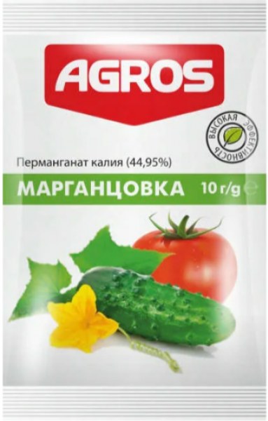 Марганцовка (Перманганат калия) 10г Agros Факториал
