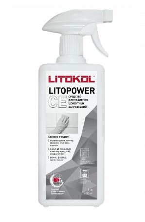 Состав для удаления остатков цементных 1л LITOPOWER CE LITOKOL ЧЗ