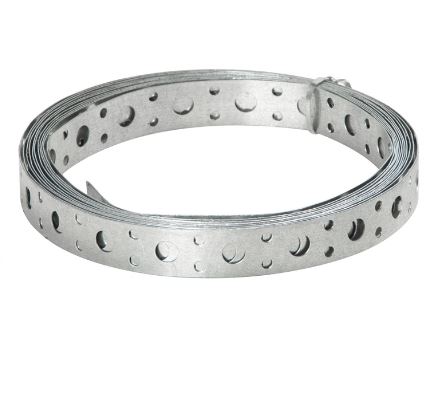 Лента перфорированная монтаж.оцинк. 20х0,7 25м