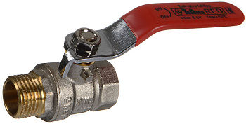 Кран шаровый 1/2 г/ш ручка Terma-RED 31002