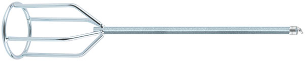 Миксер шестигранный хвостовик  80х400 д/строит.смесей повыш-й вязк FIT 04205