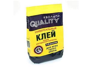 Клей для обоев универсальный 200г Кволити (1уп-30шт)