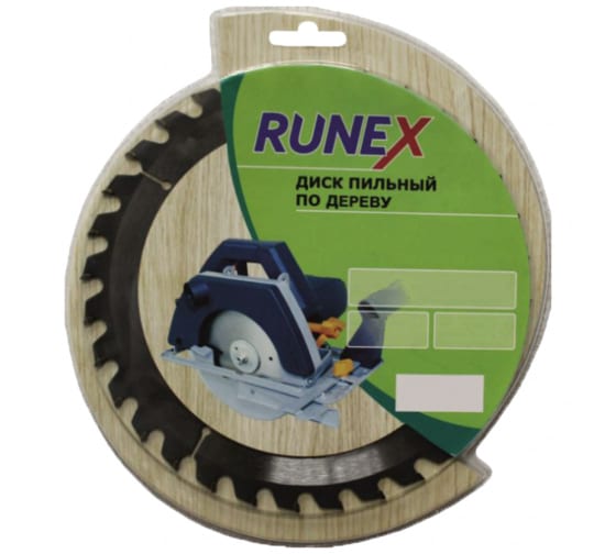 Диск пильный по дереву 190х24зуб 30/20мм RUNEX 551008