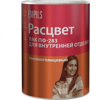 Лак алкидный для внутренних работ 0,7кг Расцвет (1уп-14шт) 2453 