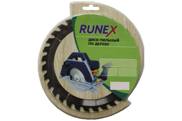 Диск пильный по дереву 160х24зуб 20/16мм  RUNEX 551004
