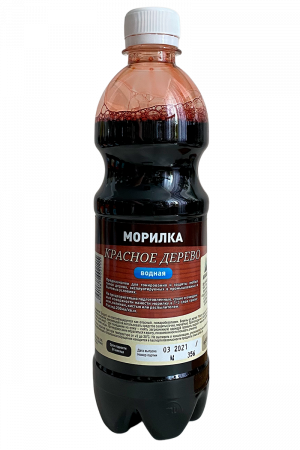 Морилка водная Красное дерево 0,5л Анлес (1уп-20шт)