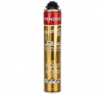 Пена монтажная проф зимняя 875мл Gold Gun 65 (-18 - +30) PENOSIL 