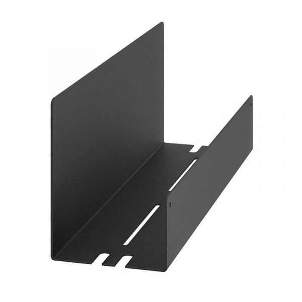 Полка для ванной 320*120мм черная LOFT 23600