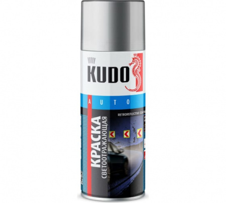 Краска светоотражающая 520мл KU-4950 KUDO