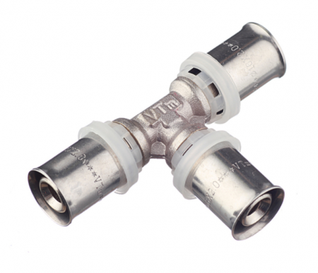 Тройник 16х16х16 п/п/п VALTEC VTm.231.N.161616