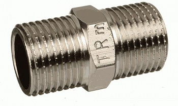 Переходник удлиненный 1/2х1/2 никель TERMA 06007