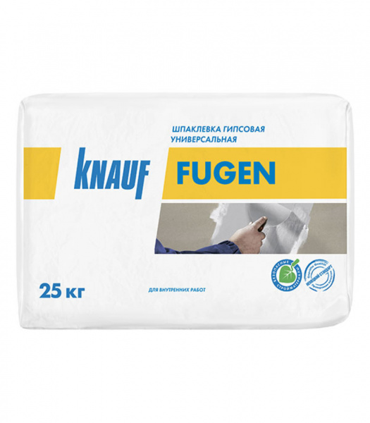 Шпаклевка гипсовая универсальная 25кг Knauf Фугенфюллер 
