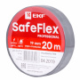 Изолента 19ммх20м серо-стальная SafeFlex 218199