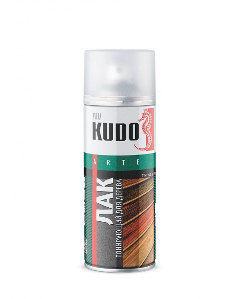 Лак-спрей тонирующий для дерева дуб KUDO KU-9043 (1уп-6шт)
