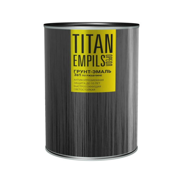 Грунт-эмаль по ржавчине слоновая кость RAL 1014 0,75кг Ореол Titan 7410