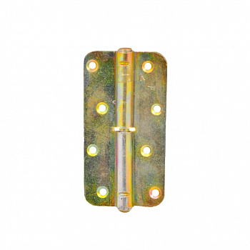 Петля накладная 130мм желтая цинк правая ПН1-130