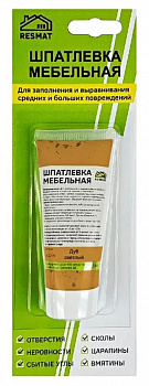 Шпатлевка мебельная дуб светлый 55г