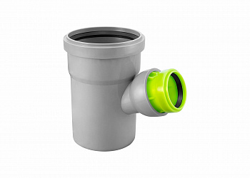 Тройник 50/50мм регулируемый угол 45-88 VALFEX 23050050