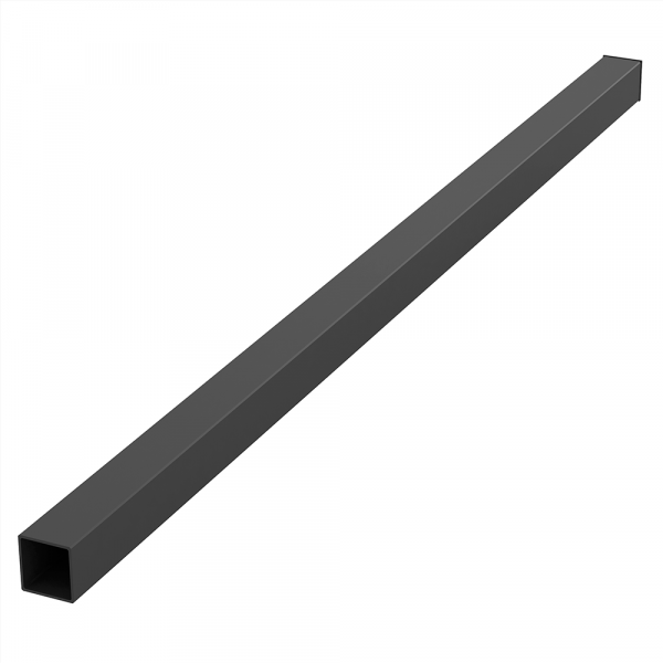 Столб заборный 3,0м 40*40 графит RAL7024