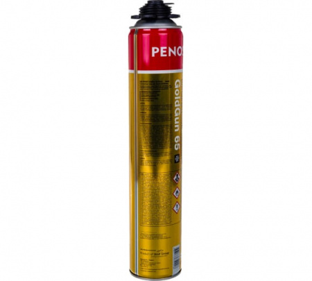 Пена монтажная проф зимняя 875мл Gold Gun 65 (-18 - +30) PENOSIL 