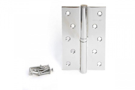 Петля накладная 120х80 хром левая В-Steel-CR-L Apecs