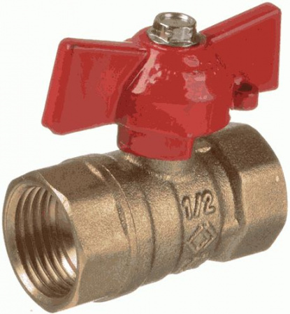 Кран шаровый 1/2 г/г бабочка Expromt Ex 10414