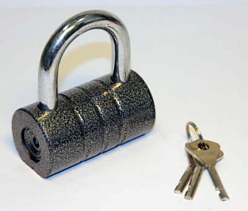 Замок навесной LOCKLY ВС 20-21 Blister (бочонок)