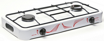 Плитка газовая 2 комф белая MAXTRONIC MAX-AO-002