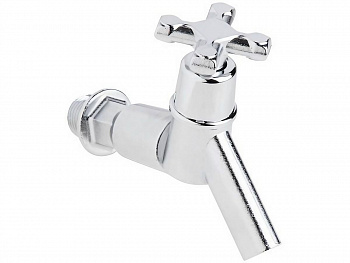 Кран водоразборный 1/2 цинк хром ECONOCE 600 EC0605