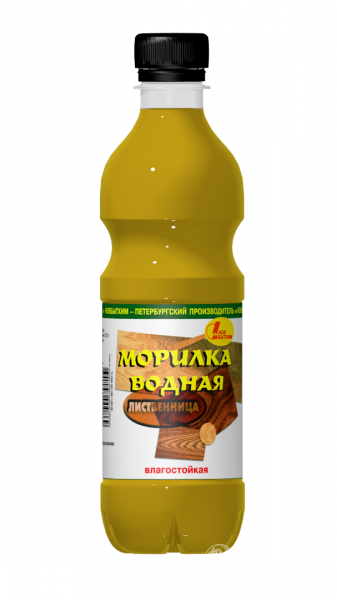 Морилка водная Лиственница 0,5л НБХ (1уп-12шт)