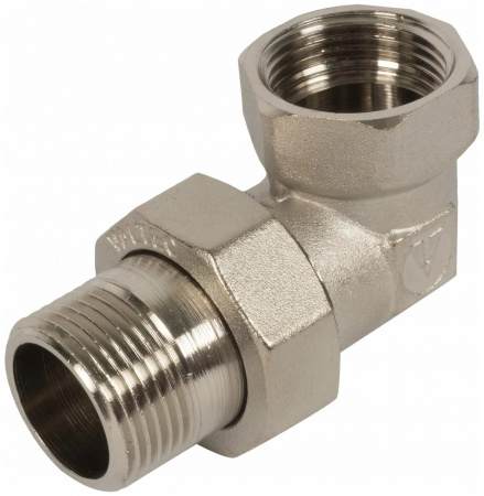 Американка 3/4 угловая никель Valtec 98