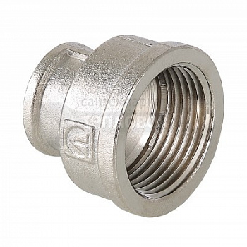 Муфта переходная 1/2х3/4 никель VALTEC