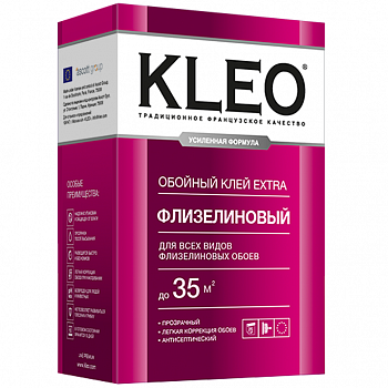 Клей для обоев флизелиновых 240г KLEO EXTRA 35 (1уп-20шт)