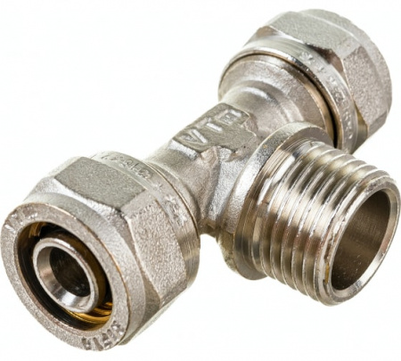 Тройник 16х1/2х16 п/ш/п VALTEC 