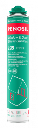 Пена монтажная проф эластичная 800мл PENOSIL Window & Door Elastic Gunfoam 198 (1уп-12шт) 