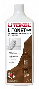 Удалитель остатков эпоксидной затирки концентрат 0,5л ЛИТОНЕТ ЭВО LITOKOL