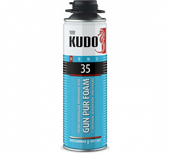 Пена монтажная проф всесезонная 650мл KUDO HOME 35 KUPHP06U35 (1уп-12шт)