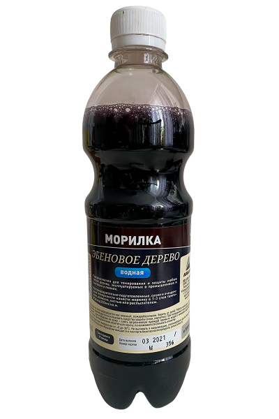 Морилка водная Эбеновое дерево 0,5л Анлес (1уп-20шт)