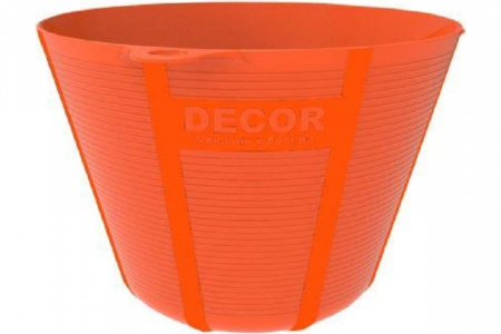 Емкость для гипса 0,67л G2 высокая оранжевый Decor 670-1167