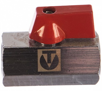 Кран шаровый 1/2 г/г бабочка МИНИ VALTEC 330
