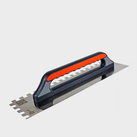 Гладилка сталь 480х130мм зуб 14х14 трехкомпонентная PROFI Decor 690-014