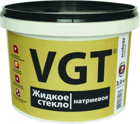 Клей жидкое стекло 7кг ВГТ 1083