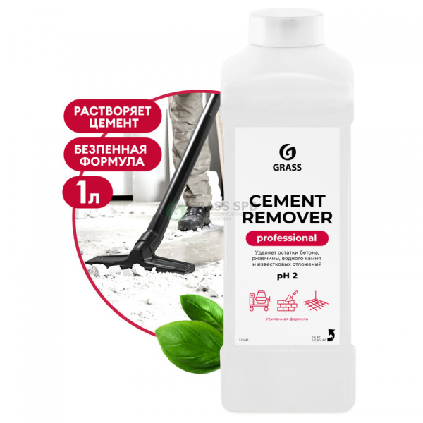 Очиститель после ремонта 1л Cement Remover (1уп-12шт) 125441